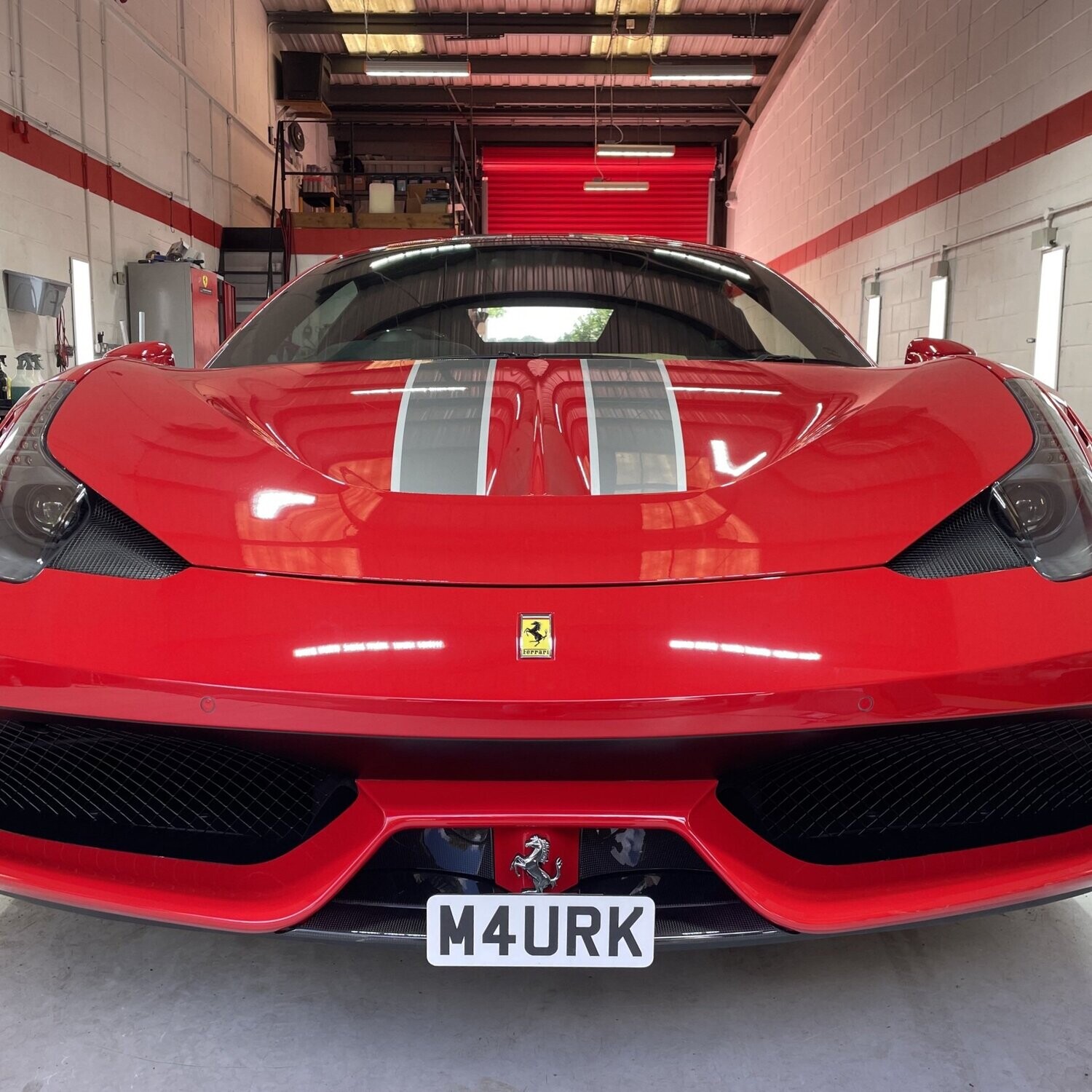 Ferrari 458 Speciale front License Holder