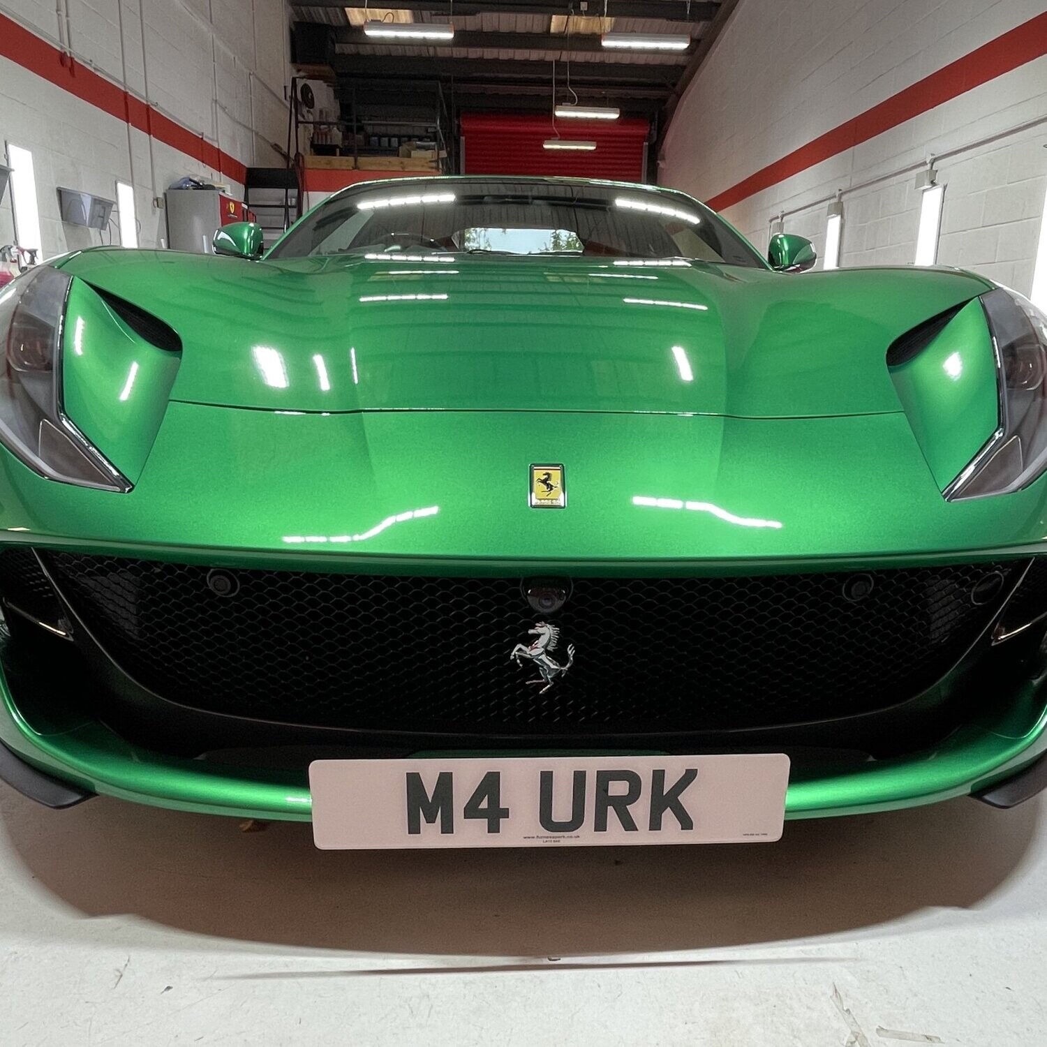 Ferrari 812 Superfast front license plate bracket