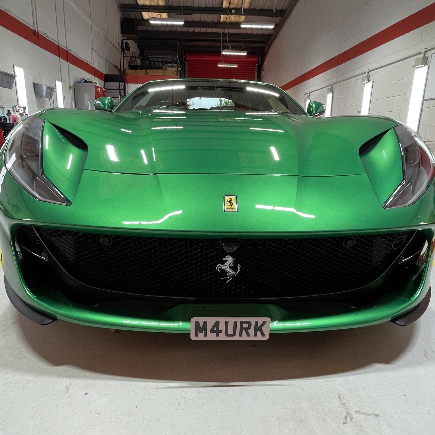 Ferrari 812 Superfast front license bracket