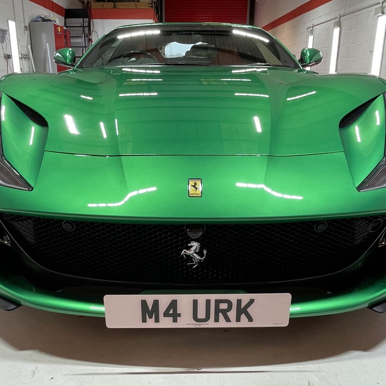 Ferrari 812 GTS front license bracket
