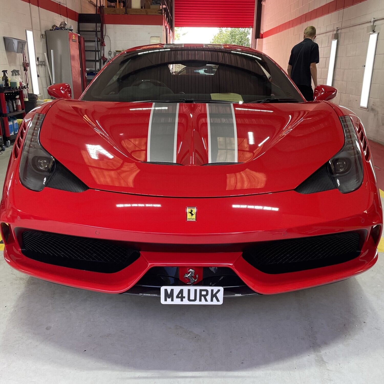 Ferrari Speciale license frame