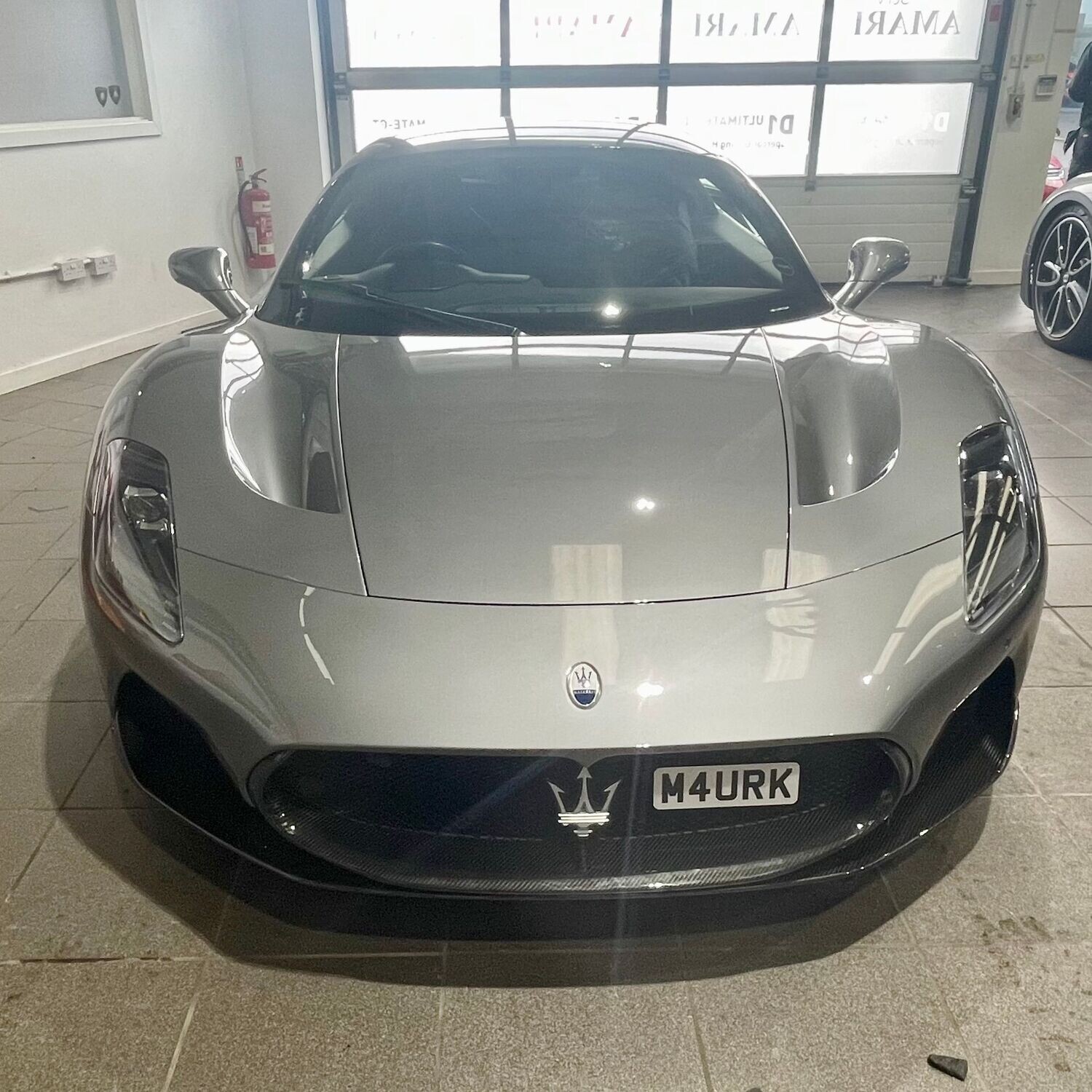 Maserati MC20 No drill front number plate support
