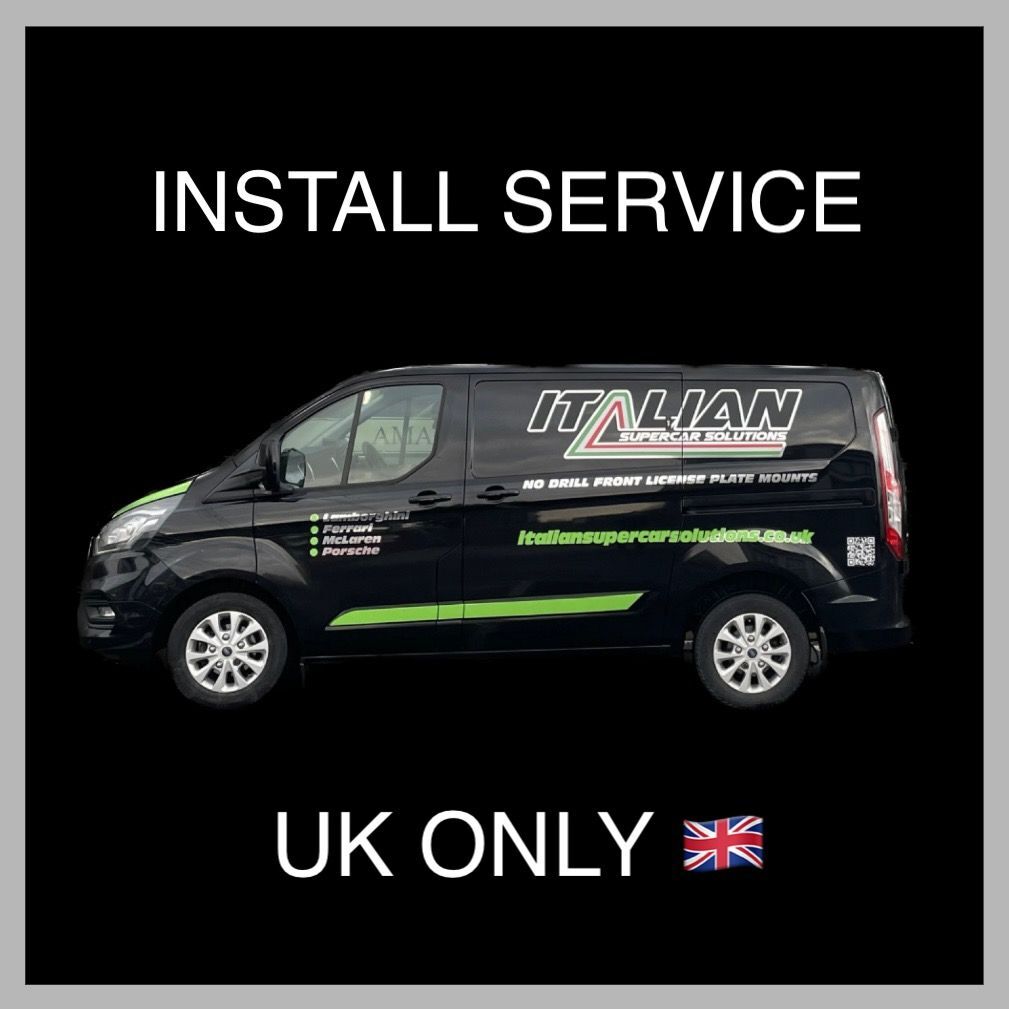 Fitting of the License Mount at our Wickford factory SS118YJ Unit 14