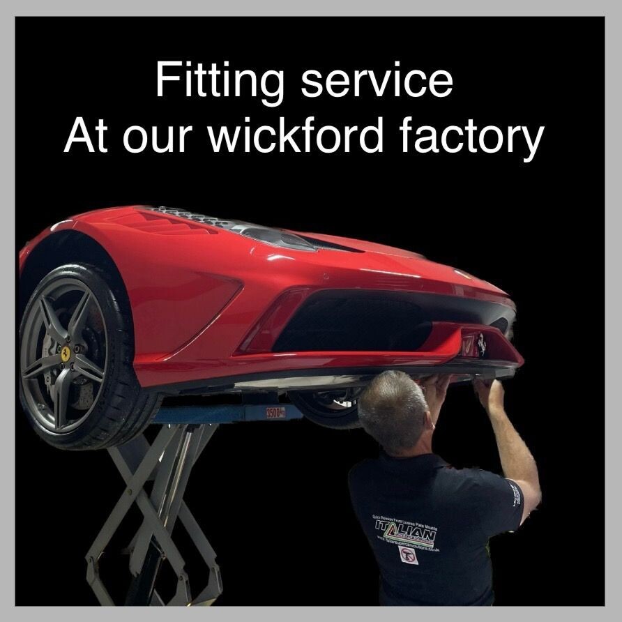 Lamborghini Gallardo LP570 ,  Fitting of under plate at wickford