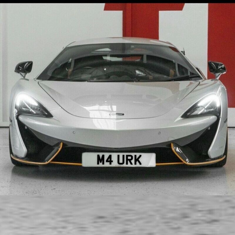 Mclaren 570s front license mount