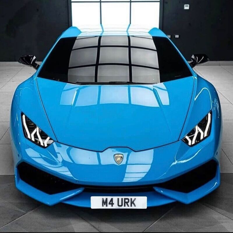 Huracan LP610-4 coupe front license bracket