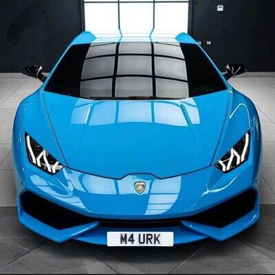Huracan LP610-4 coupe front license bracket