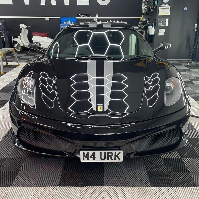 Ferrari 430 Scuderia no drill front license plate