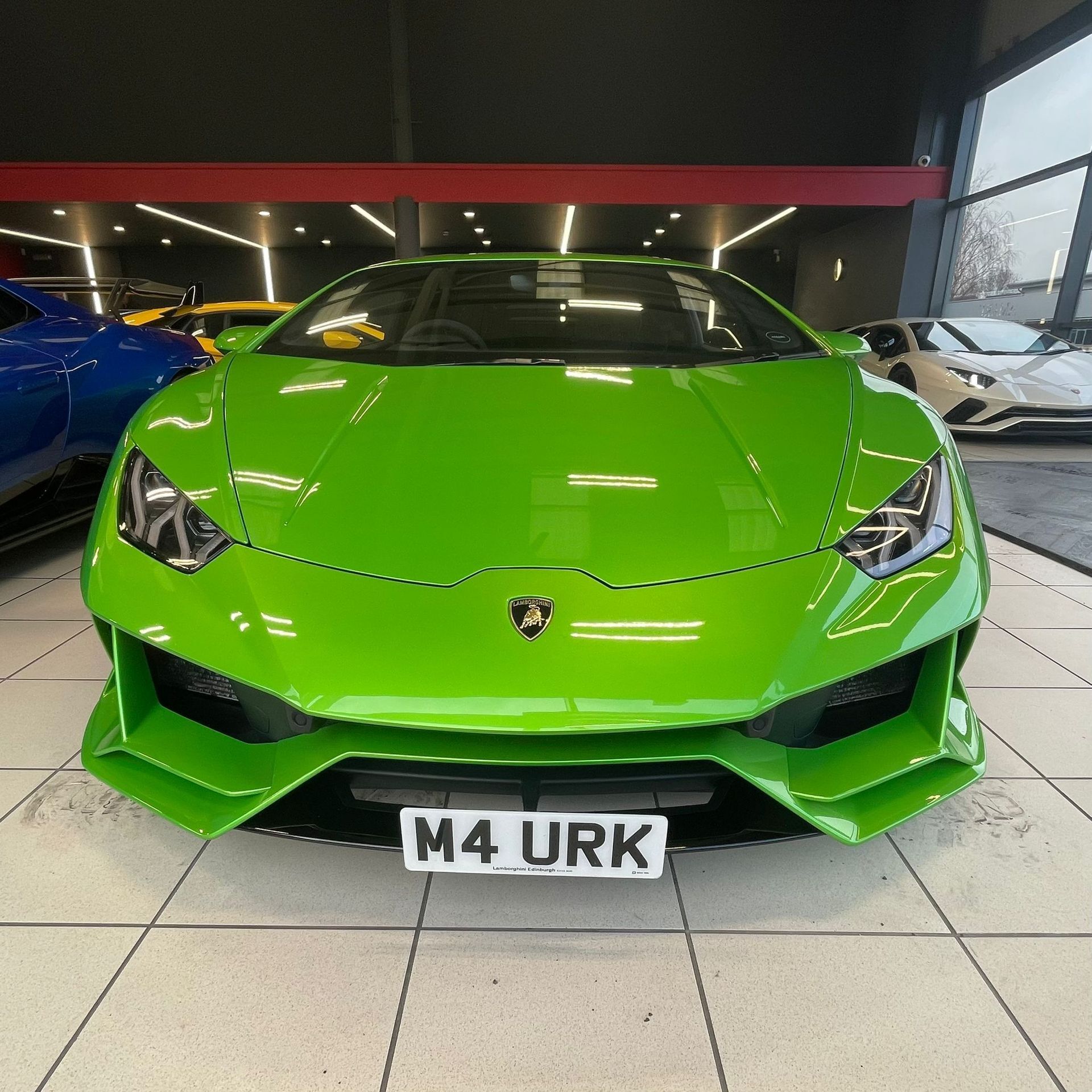 Lamborghini Huracan Evo Coupe AWD license mount