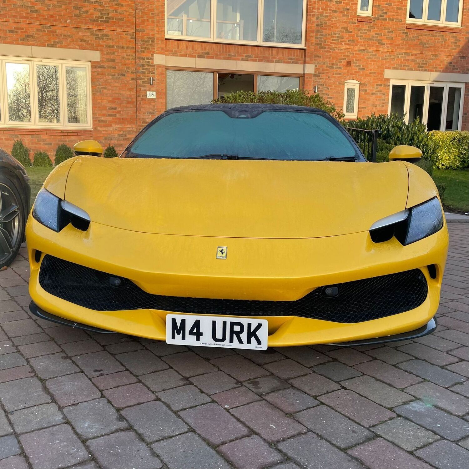 Drill Free Ferrari 296 GTS License Mount