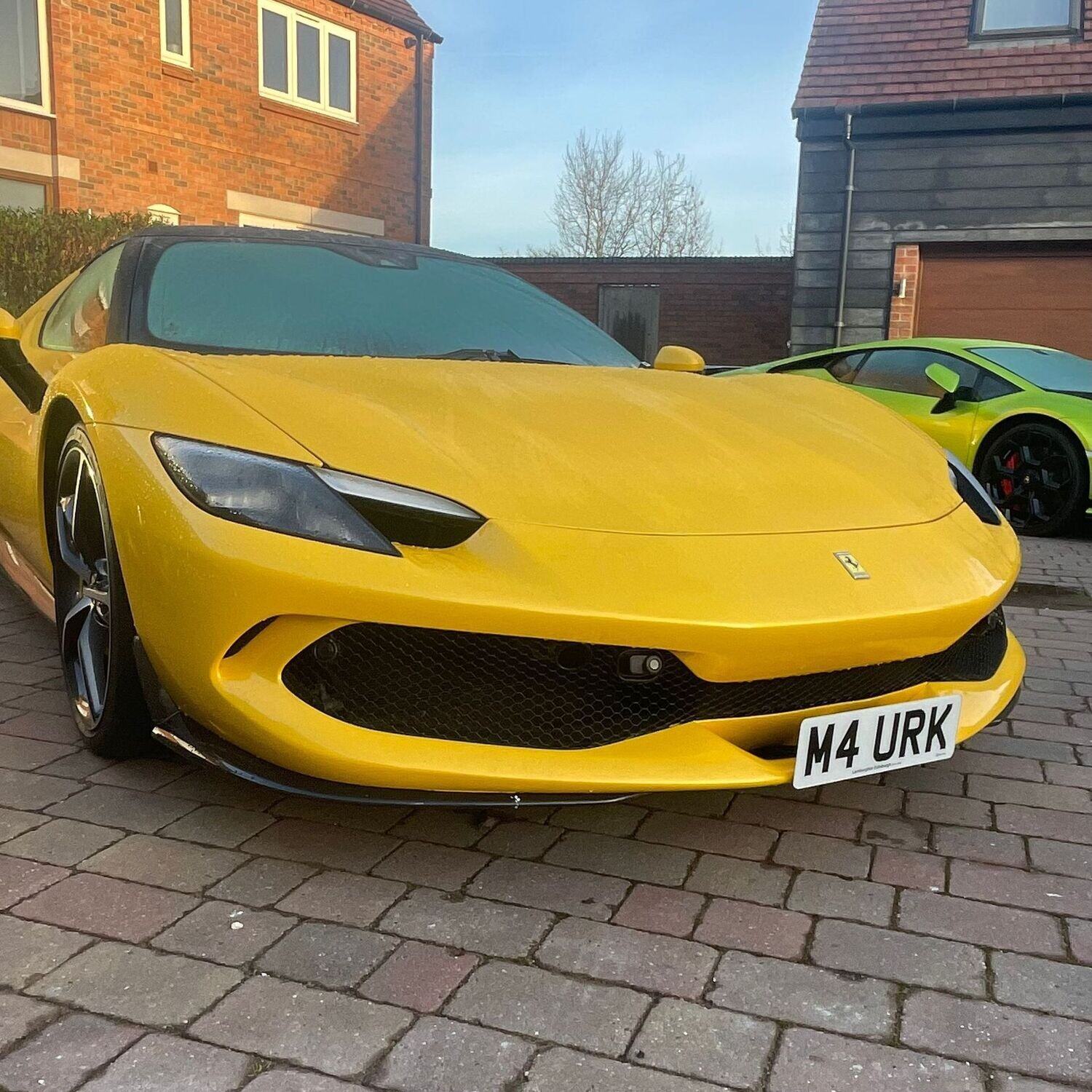 Ferrari 296 GTB number plate Mount