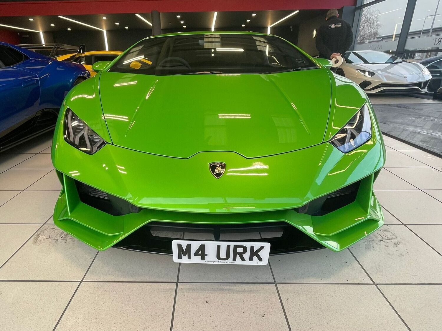 Lamborghini Huracan Evo front license frame