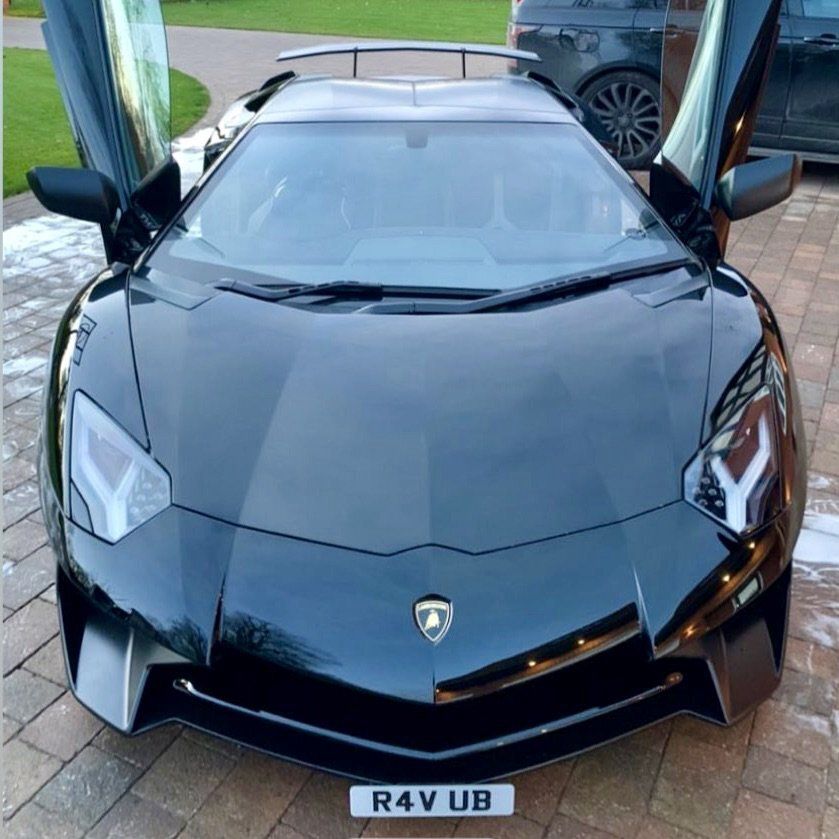 Lamborghini Aventador SV no drill front license Lamborghini Aventador SV no drill front license