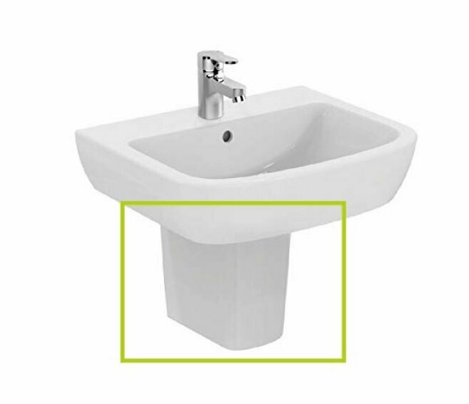 CERAMICA DOLOMITE - GEMMA 2 SEMICOLONNA PER LAVABO J521601