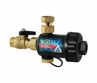 RBM - MG1 FILTRO DEFANGATORE MAGNETICO SOTTO CALDAIA NERO 30700500