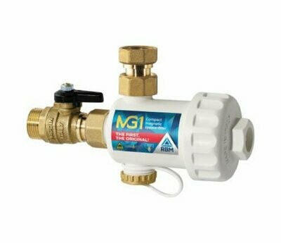 RBM - MG1 FILTRO DEFANGATORE MAGNETICO SOTTO CALDAIA BIANCO 30700550