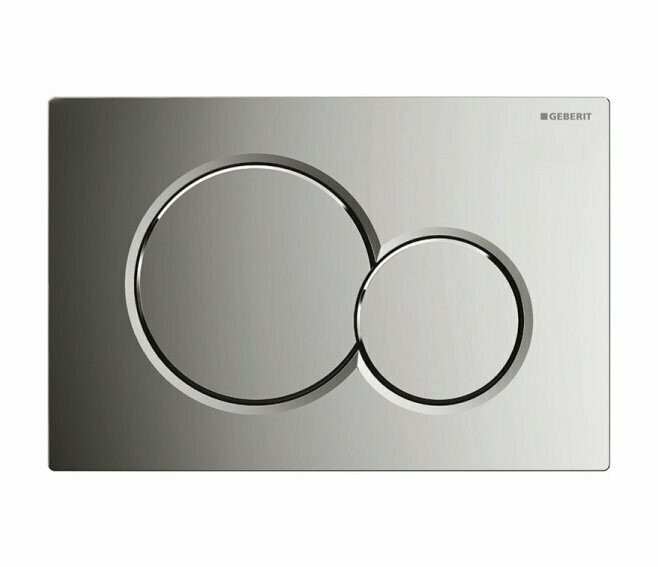 GEBERIT - SIGMA01 PLACCA CROMO DOPPIO PULSANTE 115.770.21.5