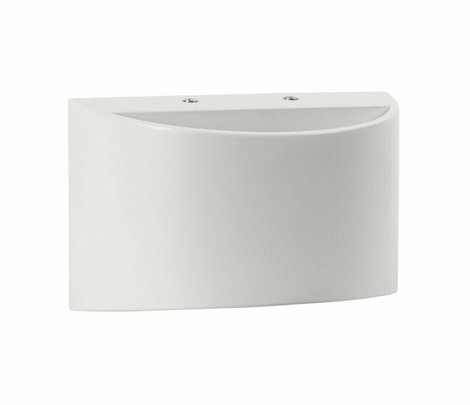 NOVA LINE - GHIBERTI APPLIQUE IN ALLUMINIO BIANCO LED INTEGRATO 7 W IP44