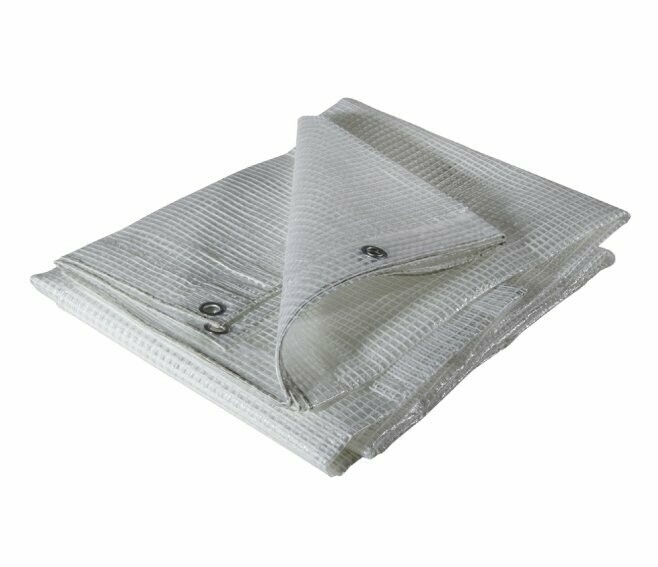 VERDELOOK - TELO OCCHIELLATO RETINATO MULTIUSO 150 GR. 2 X 3 M. BIANCO 75/40