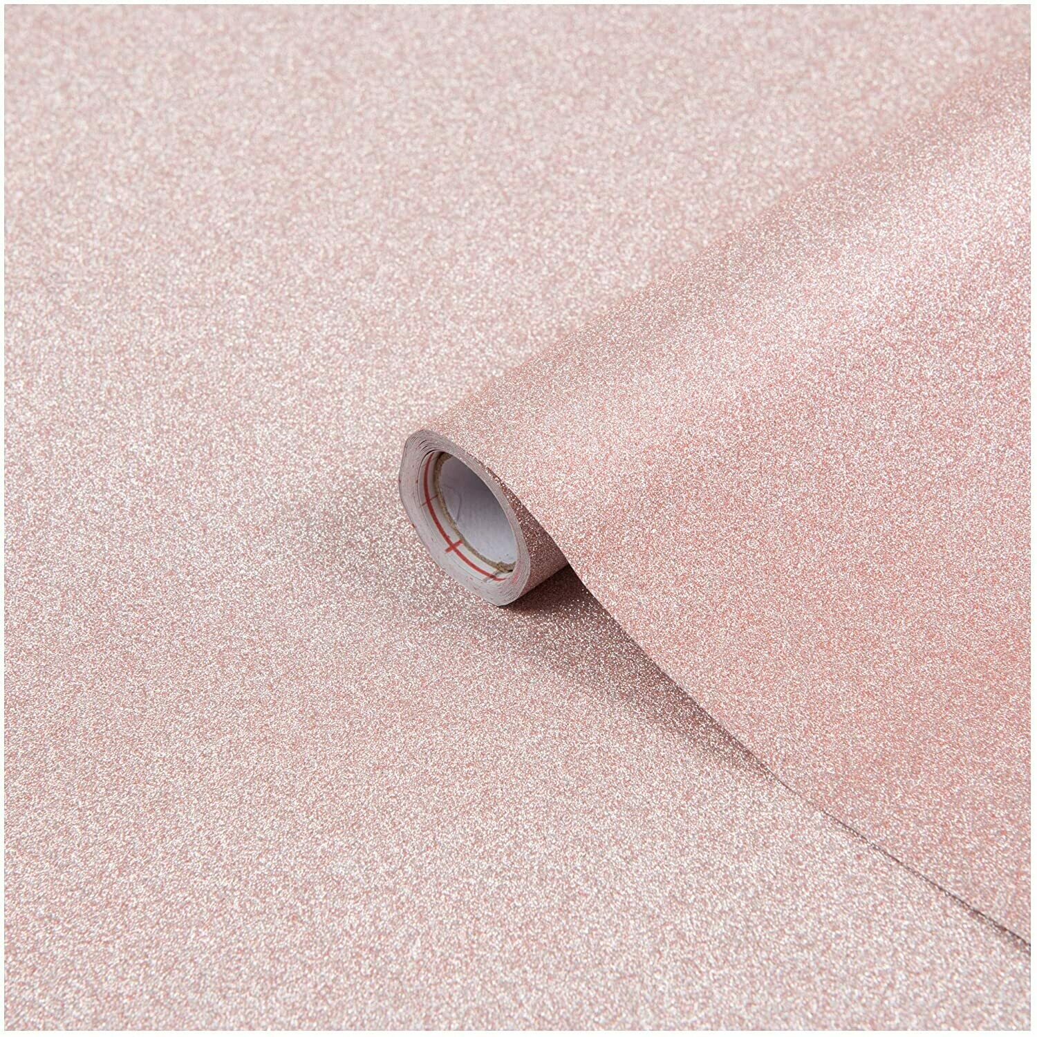 D-C-FIX - PELLICOLA ADESIVA GLITTER ROSA METALLIZZATA 67,5 CM X 2 M