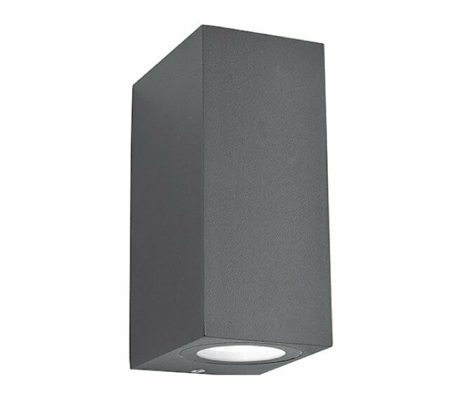 NOVA LINE - BOTTICELLI BH15D APPLIQUE DA ESTERNO GRIGIO SCURO 2xGU10 IP44