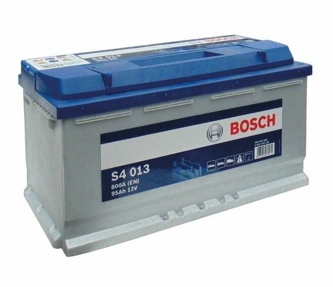 BOSCH - BATTERIA AVVIAMENTO AUTO S4 013 95A/h-800A 12V
