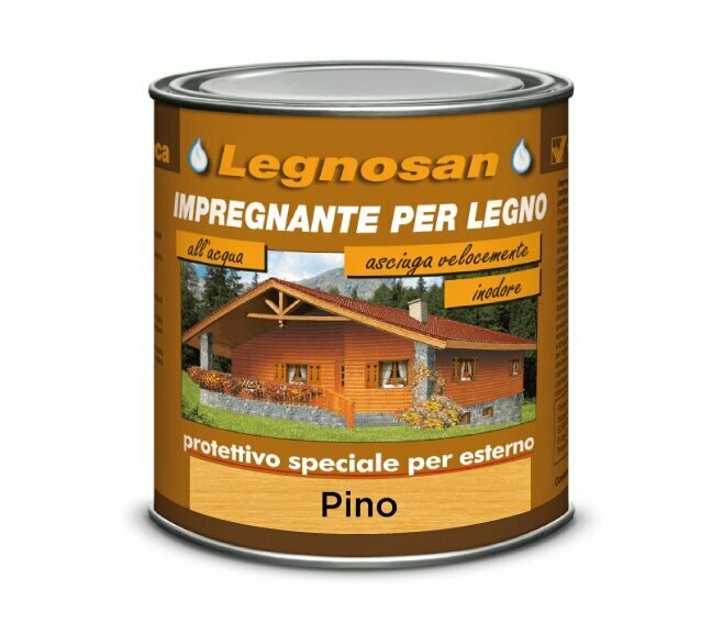 VELECA - LEGNOSAN PINO ML. 750 IMPREGNANTE ALL'ACQUA PER LEGNO