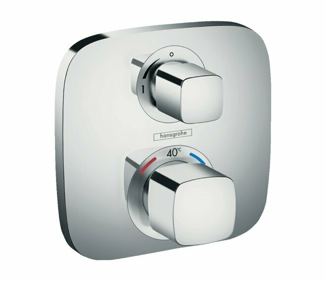 HANSGROHE - ECOSTAT E MISCELATORE TERMOSTATICO AD INCASSO 1 UTENZA 15707 HANSGROHE - ECOSTAT E MISCELATORE TERMOSTATICO AD INCASSO 1 UTENZA 15707