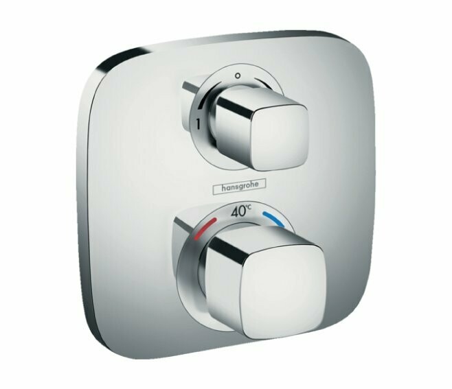 HANSGROHE - ECOSTAT E MISCELATORE TERMOSTATICO AD INCASSO 2 UTENZE 15708 HANSGROHE - ECOSTAT E MISCELATORE TERMOSTATICO AD INCASSO 2 UTENZE 15708