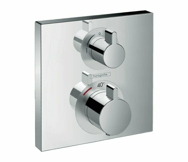 HANSGROHE - ECOSTAT SQUARE MISCELATORE TERMOSTATICO AD INCASSO 1 UTENZA 15712