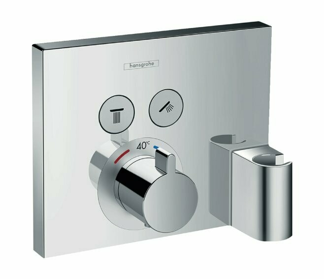 HANSGROHE - SHOWERSELECT MISCELATORE TERMOSTATICO AD INCASSO 2 UTENZE 15765 HANSGROHE - SHOWERSELECT MISCELATORE TERMOSTATICO AD INCASSO 2 UTENZE 15765