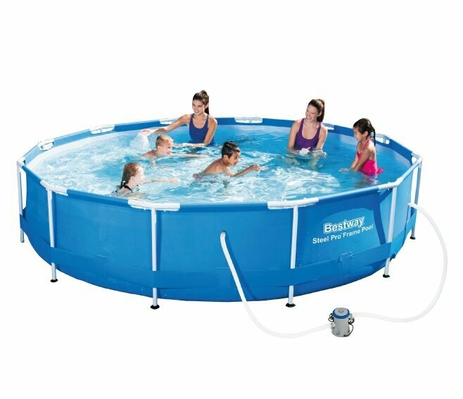 BESTWAY - PISCINA STEEL PRO 366 X 76 CM. + POMPA SPECIAL EDITION