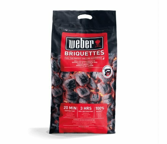 WEBER® - BRICCHETTI DI CARBONE SACCO DA 4 KG. 17590