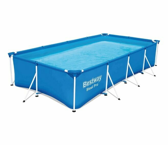 BESTWAY - PISCINA STEEL PRO FRAME RETTANGOLARE CM. 400X211X81 56405