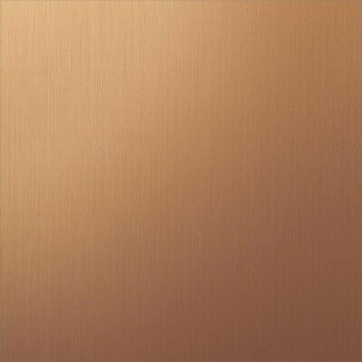 ALFER - LASTRA DECORATIVA AUTOADESIVA 100 X 60 CM. RAME SPAZZOLATO 48008