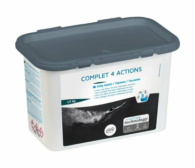GRE - TRATTAMENTO 4 AZIONI SENZA ACIDO BORICO 1,5 KG. 76090 GRE - TRATTAMENTO 4 AZIONI SENZA ACIDO BORICO 1,5 KG. 76090