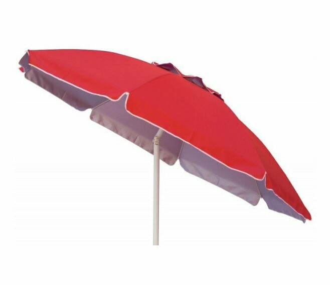 GREENWOOD® - OMBRELLONE POLIESTERE 200/8 ROSSO E511