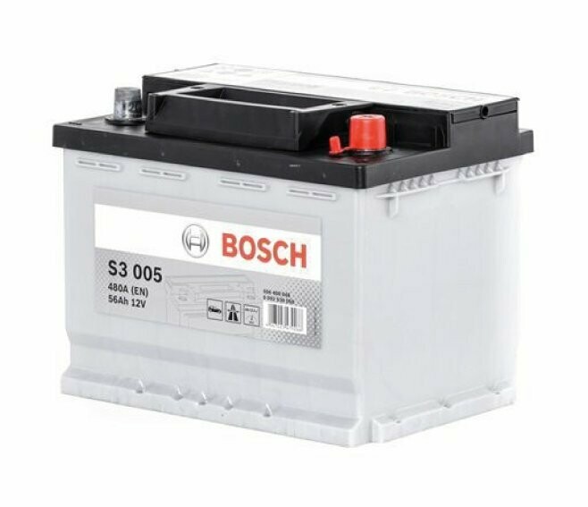 BOSCH - BATTERIA AVVIAMENTO AUTO S3 005 12V 56Ah 480A/EN