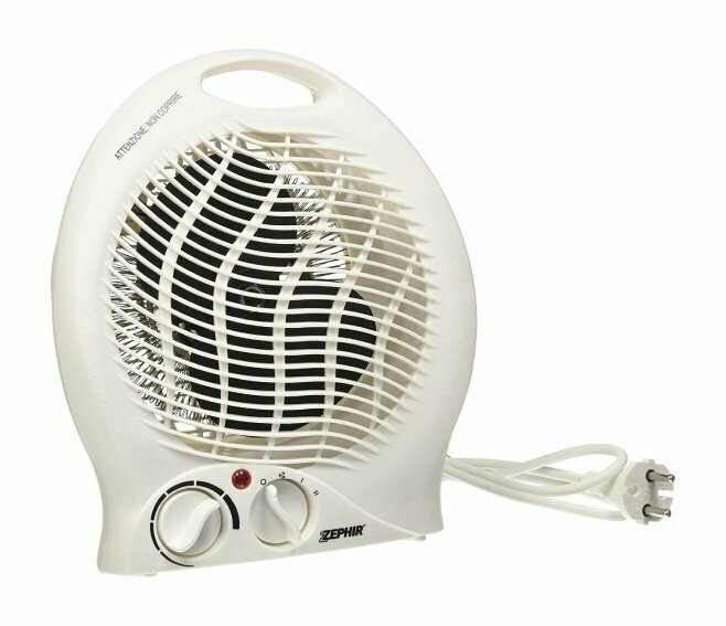 ZEPHIR - ZTRM1 TERMOVENTILATORE ELETTRICO A PAVIMENTO 2000W BIANCO
