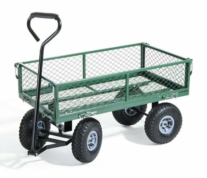 VERDELOOK - CARRELLO UTILITY 4 RUOTE PORTATA 150 KG.