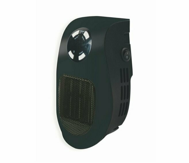 KOOPER - PLUGGY MINI TERMOVENTILATORE ELETTRICO 900 W NERO