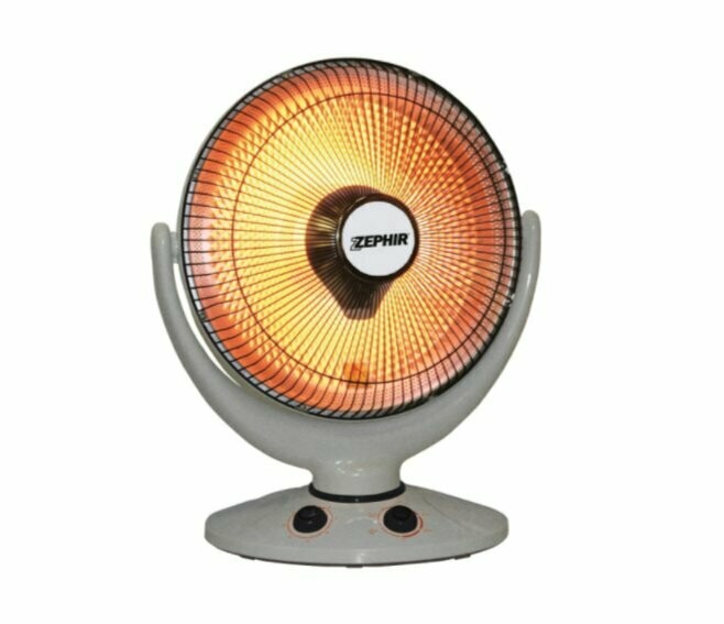 ZEPHIR - STUFA ELETTRICA AL CARBONIO A PARABOLA 900W