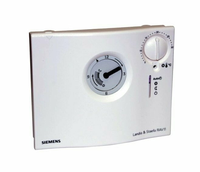 SIEMENS - CRONOTERMOSTATO AMBIENTE ANALOGICO GIORNALIERO RAV11.1