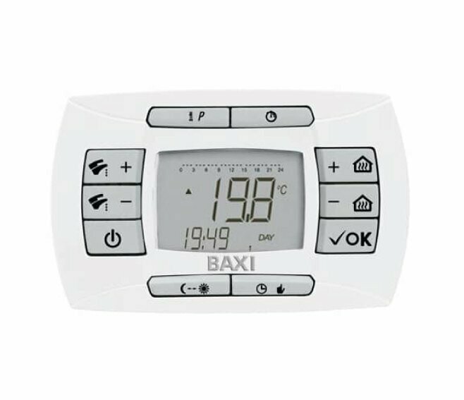 BAXI - RC 06.20 CONTROLLO REMOTO E REGOLATORE CLIMATICO 7114250