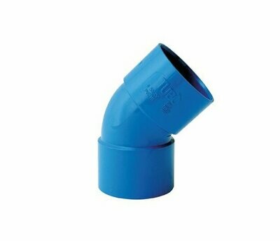 AERTECNICA - CURVA PVC 45° DN. 63 FF TR062 AERTECNICA - CURVA PVC 45° DN. 63 FF TR062