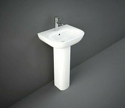 RAK CERAMICS - TONIQUE LAVABO 45 CM. CERAMICA BIANCO TQ0701AWHA