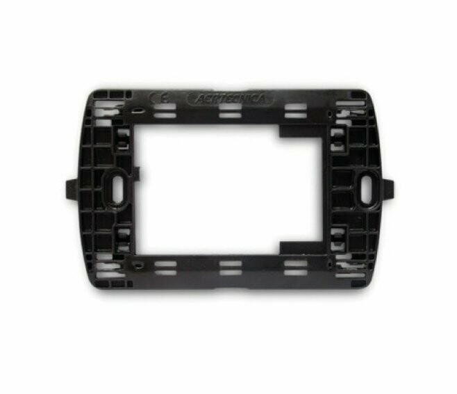 AERTECNICA - SUPPORTO ADATTATORE PER PLACCA BTICINO INTERNATIONAL / LIVINGLIGHT GRIGIO SCURO NA670