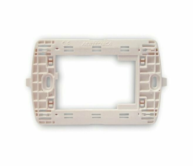 AERTECNICA - SUPPORTO ADATTATORE PER PLACCA BTICINO LIGHT / LIVINGLIGHT BIANCO NA672