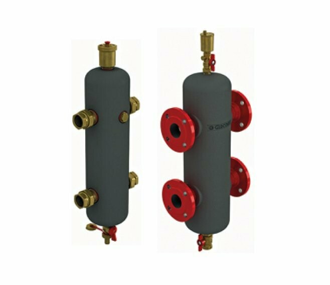 GIACOMINI - SEPARATORE IDRAULICO IN ACCIAIO COIBENTAZIONE ATTACCHI 1"1/4 4 M3H R146IY006