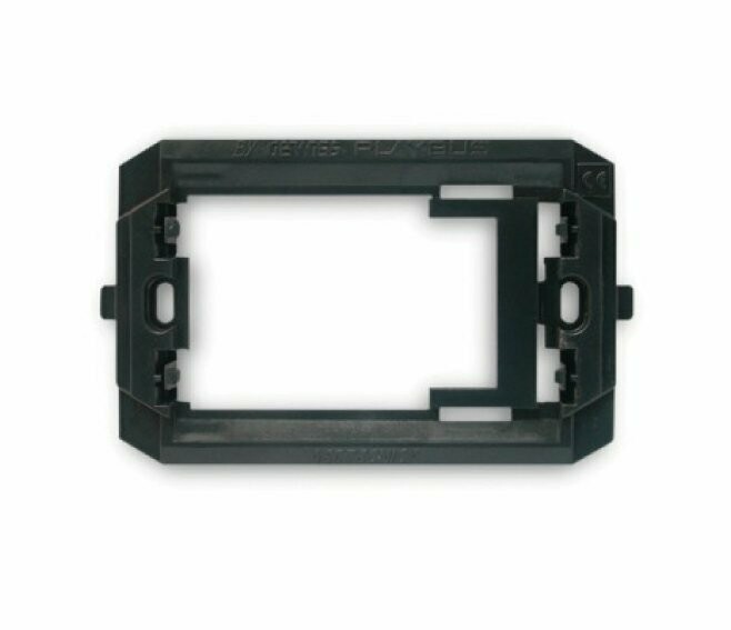 AERTECNICA - SUPPORTO ADATTATORE PER PLACCA GEWISS PLAYBUS GRIGIO SCURO NA684